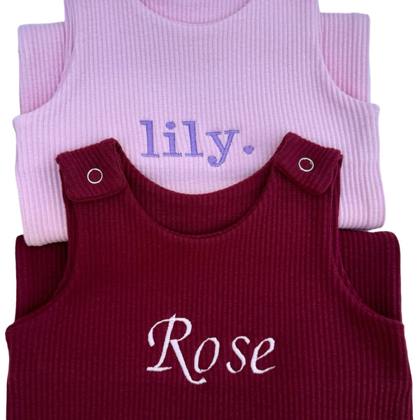 Claret Red Dungarees DreamBuy