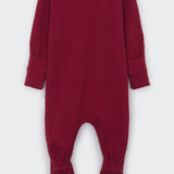 Claret Red Zip Sleepsuit DreamBuy