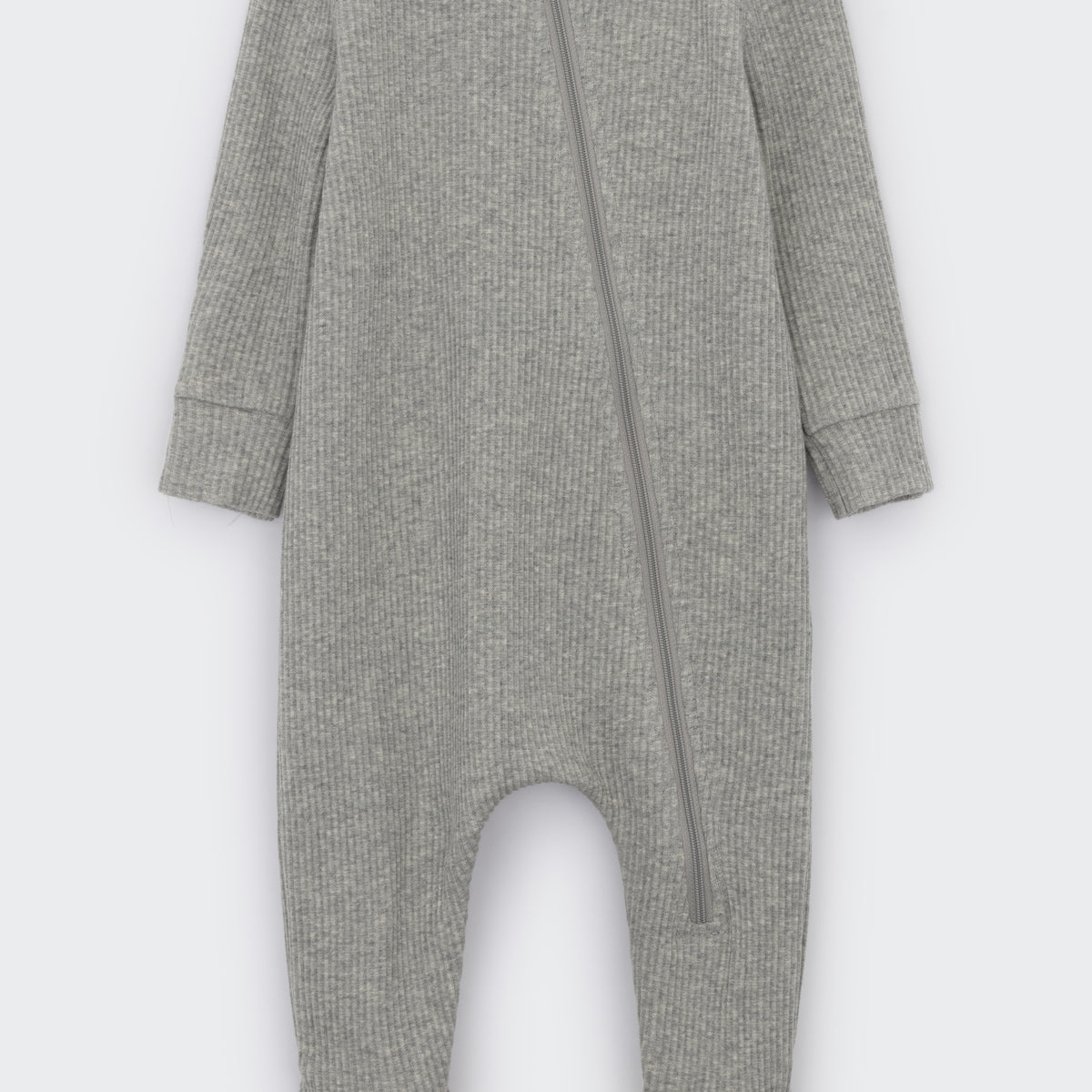 Dove Grey Zip Sleepsuit DreamBuy