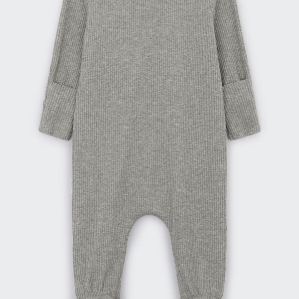 Dove Grey Zip Sleepsuit DreamBuy