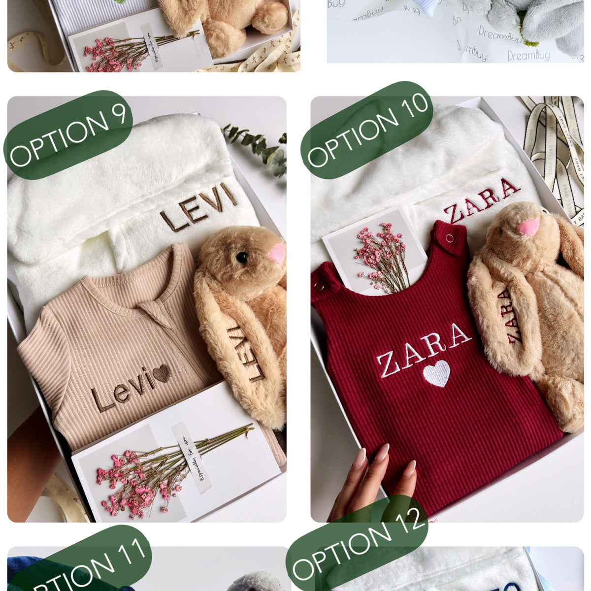 Personalized Baby Gift Set BUILD YOUR OWN 2