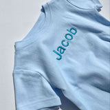 Baby Blue Premium Crewneck Personalised T-shirt DreamBuy