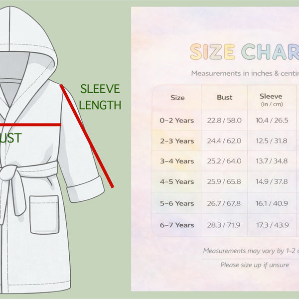 Personalised Embroidered Baby Robe