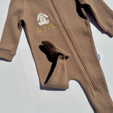 Bunny Theme Personalised Zip Romper DreamBuy
