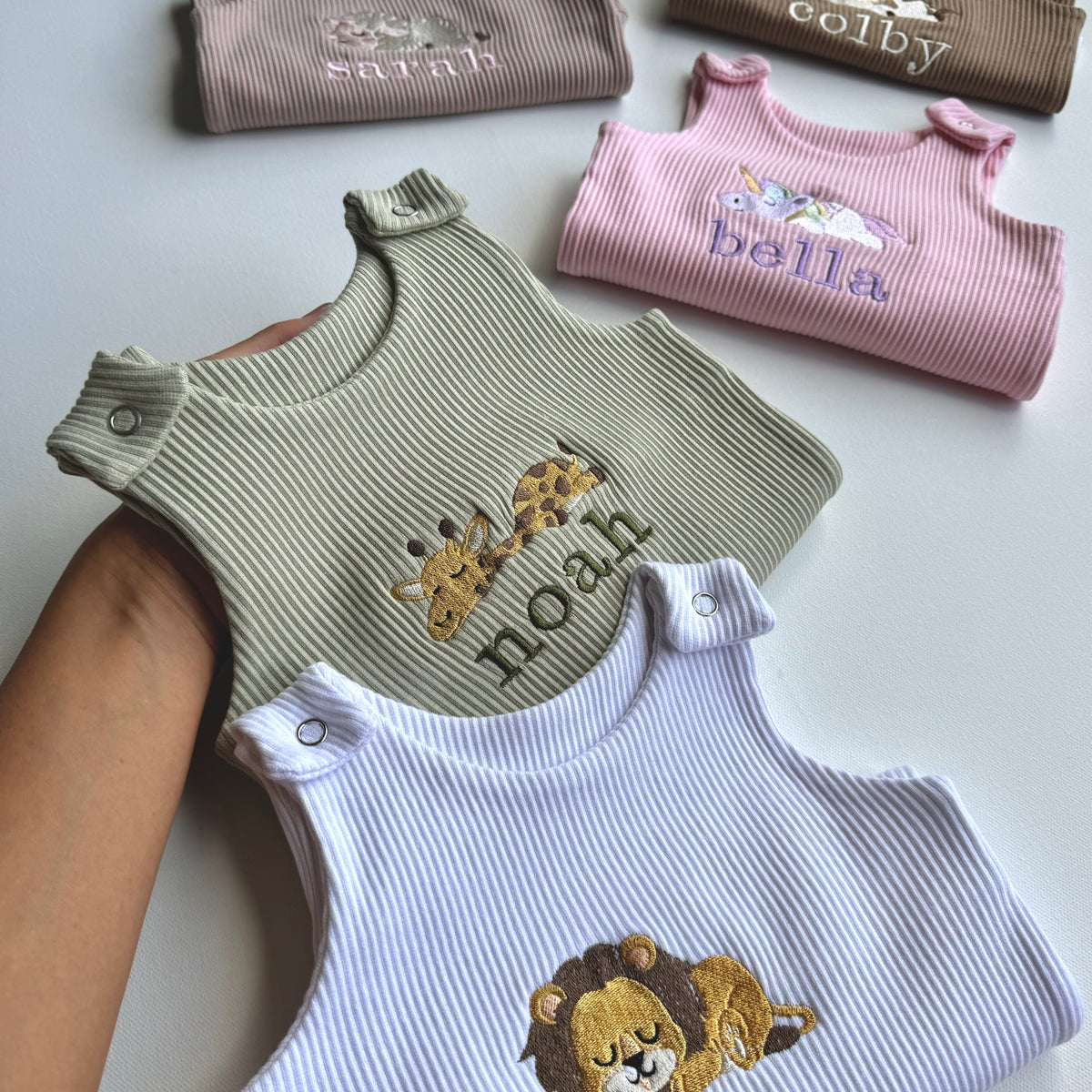 Safari Theme Personalised Dungarees DreamBuy