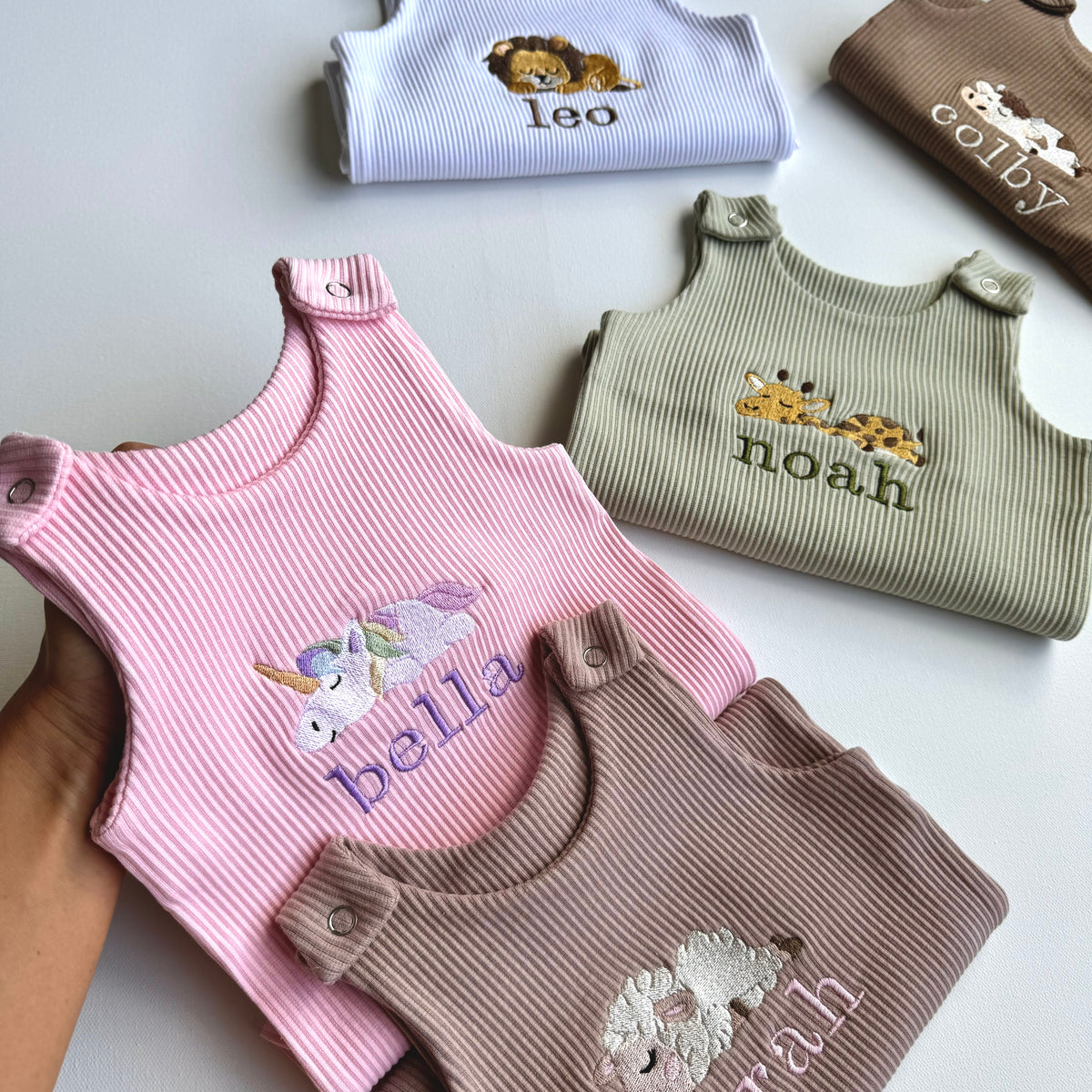 Safari Theme Personalised Dungarees DreamBuy