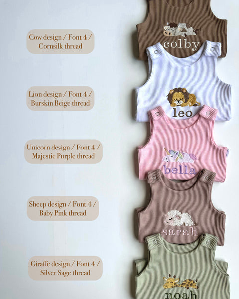 Farm Theme Personalised Dungarees DreamBuy