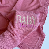 Personalised Baby Blanket Knitted DreamBuy