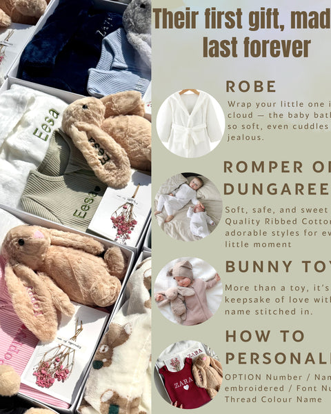 Personalized Baby Gift Set BUILD YOUR OWN