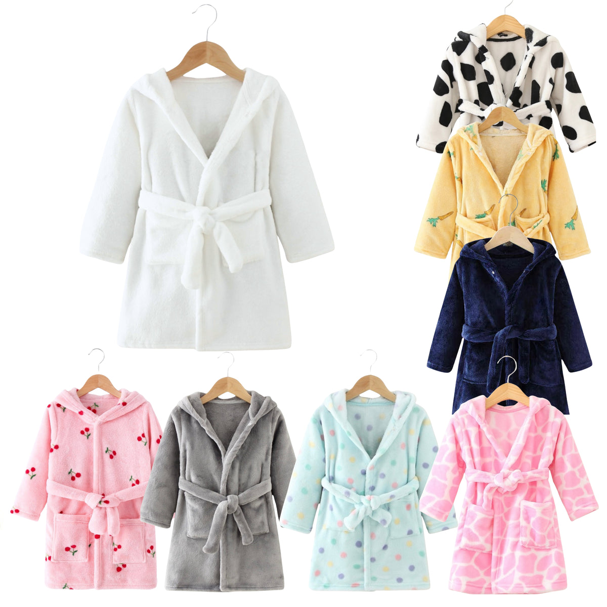 Personalised Embroidered Baby Robe