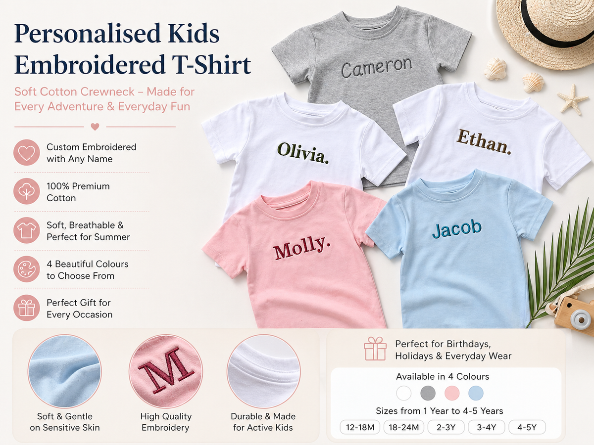 Ballet Pink Premium Crewneck Personalised T-shirt