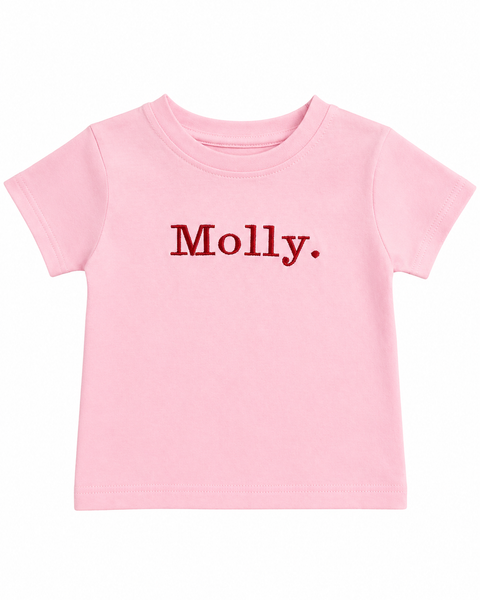 Ballet Pink Premium Crewneck Personalised T-shirt