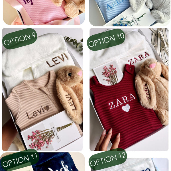 Personalized Baby Gift Set Nr. 1